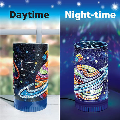 Creativity for Kids Big Gem Diamond Painting Light - Create Your Own DIY Night Light, Diamond Arts and Crafts Kit for Kids Ages 6-8+