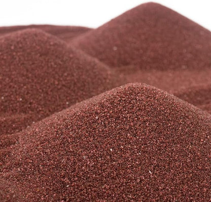 ACTIVA Cranberry Scenic Colored Sand, 25lb (11.3kg) | Vibrant, Fine Grain Colorfast Sand for Arts & Crafts