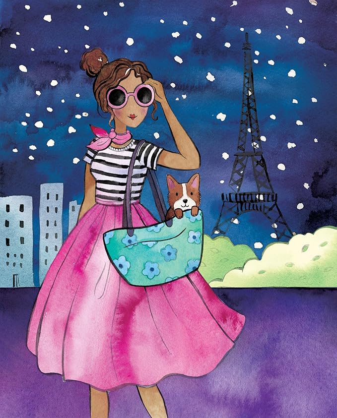 Klutz Watercolor Dreams Craft Kit, 11 Piece Set, Multicolor