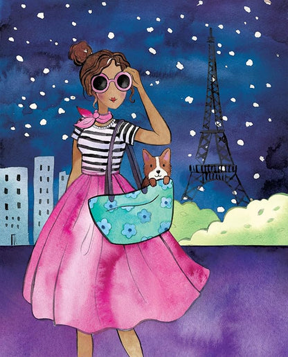 Klutz Watercolor Dreams Craft Kit, 11 Piece Set, Multicolor