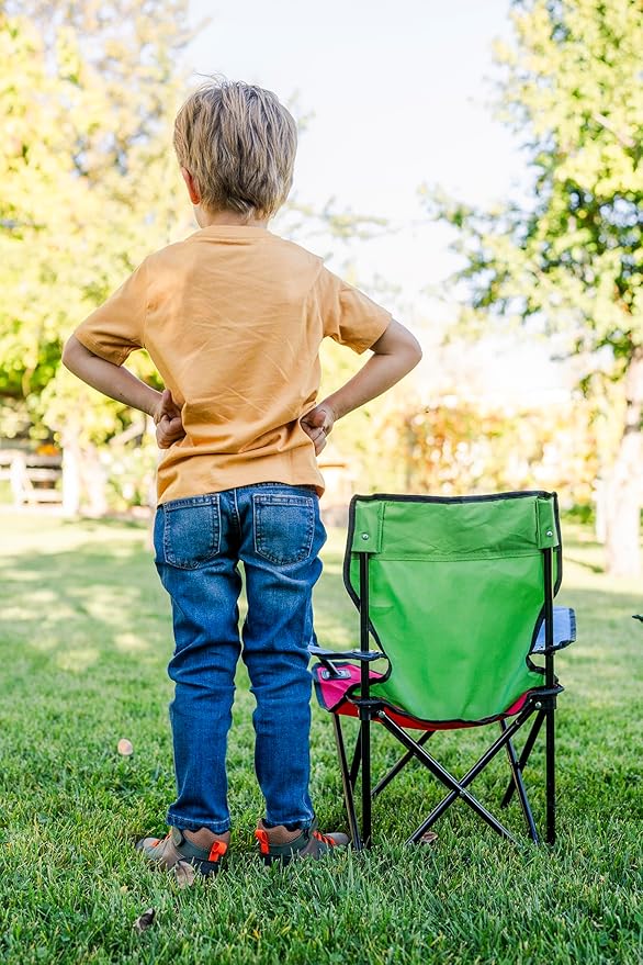 Pacific Play Tents Tri-Color Kids Super Duper Folding Chair (56134)
