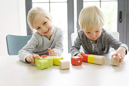 Tegu 15 Piece Magnetic Baby’s First Building Blocks, Tints
