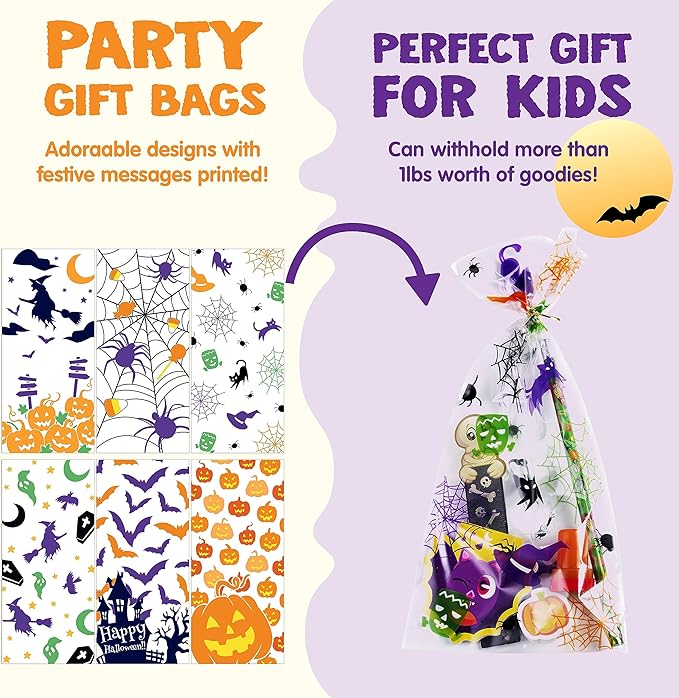 JOYIN 168PCS Halloween Stationery Set, Art Set for Kids' Birthday Gifts, 24 Pack Halloween Themed Stationery Set, Halloween Class Exchange, Party Favors Carnival Game Prizes, Halloween Stationery Gift