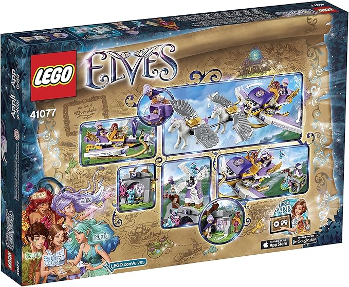 LEGO Elves 41077 Aira's Pegasus Sleigh Building Kit