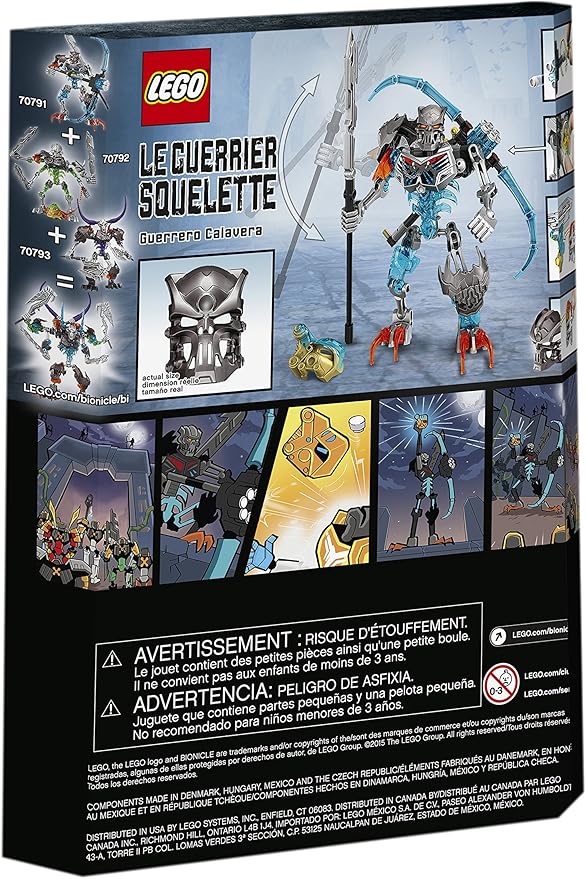 LEGO Bionicle 70791 Skull Warrior Building Kit