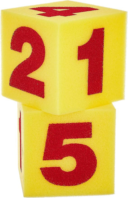 Learning Resources Giant Soft Cubes - Numerals