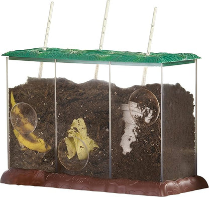 Educational Insights See-Through Compost Container, STEM Toy for Homeschool or Classroom, Ages 4+