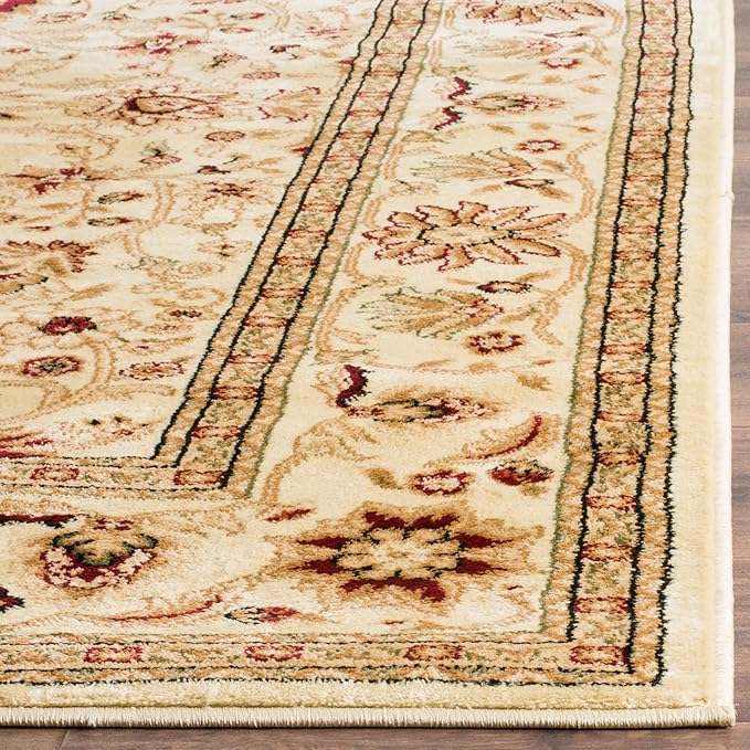 SAFAVIEH Lyndhurst Collection Runner Rug - 2'3" x 6', Ivory & Ivory, Traditional Oriental Design, Non-Shedding & Easy Care, Ideal for High Traffic Areas in Living Room, Bedroom (LNH212L)