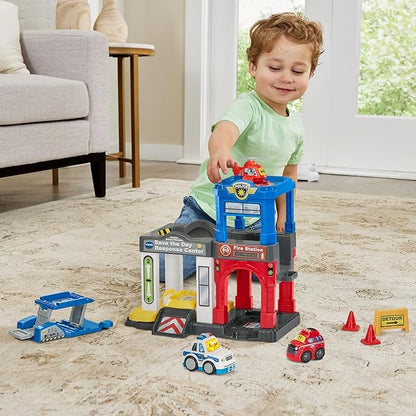 VTech Go! Go! Smart Wheels Save The Day Response Center Playset