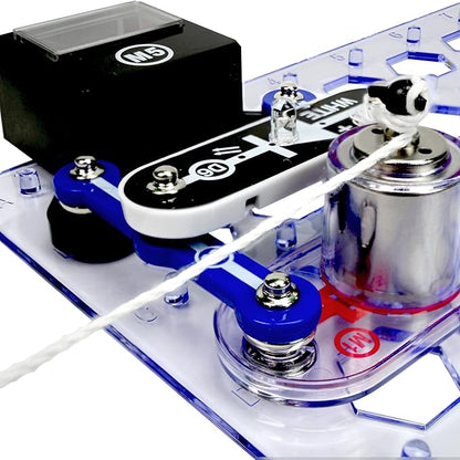 Snap Circuits STEM Electronics Discovery Kit | Explore Magnetism & Electronics | Ages 8+ | 85+ Hands-On Projects