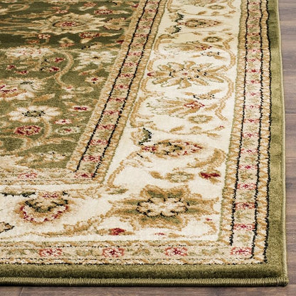 SAFAVIEH Lyndhurst Collection Runner Rug - 2'3" x 18', Sage & Ivory, Traditional Oriental Design, Non-Shedding & Easy Care, Ideal for High Traffic Areas in Living Room, Bedroom (LNH212C)