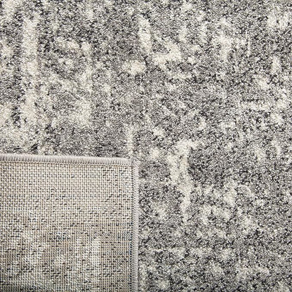 SAFAVIEH Evoke Collection 2'2" x 11' Grey/Ivory EVK256D Oriental Distressed Non-Shedding Living Room Bedroom Runner Rug