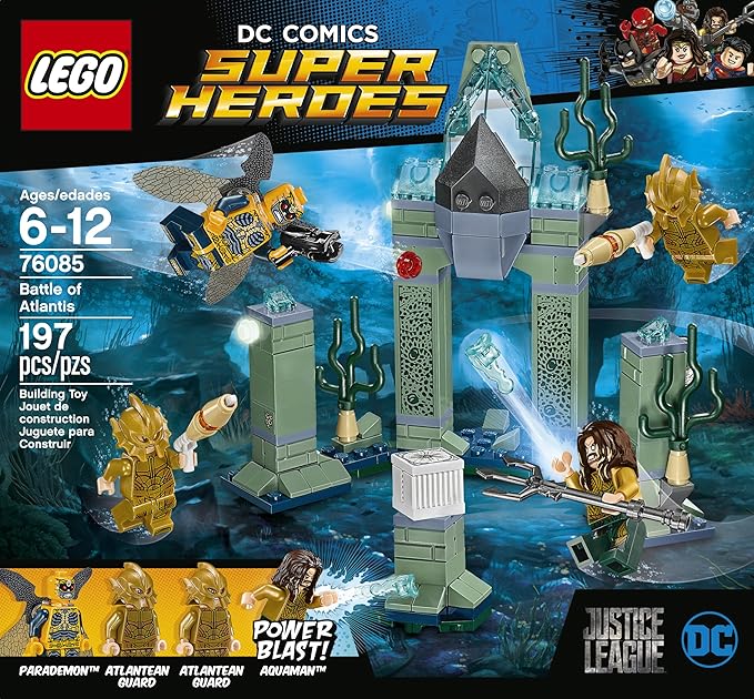 LEGO Super Heroes 76085 Battle of Atlantis (197 Piece)