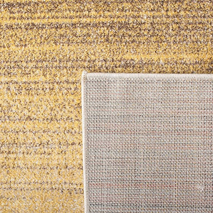 SAFAVIEH Adirondack Collection Runner Rug - 2'6" x 12', Gold & Ivory, Modern Ombre Design, Non-Shedding & Easy Care, Ideal for High Traffic Areas in Living Room, Bedroom (ADR142D)