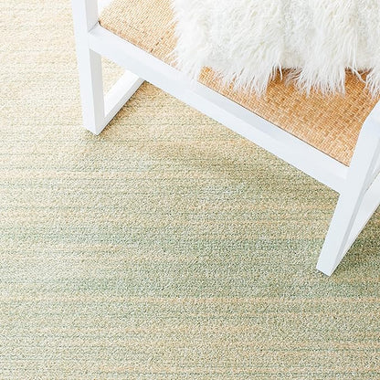 SAFAVIEH Adirondack Collection Runner Rug - 2'6" x 6', Green & Ivory, Modern Ombre Design, Non-Shedding & Easy Care, Ideal for High Traffic Areas in Living Room, Bedroom (ADR142Y)