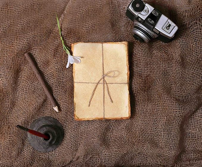 50 Pack Cotton Watercolor Paper with Deckle Edge 200 GSM Rough Textured Watercolor Paper for Writing