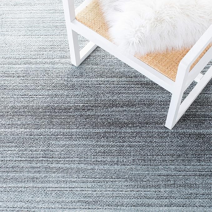 SAFAVIEH Adirondack Collection Accent Rug - 3' x 5', Grey & Light Grey, Modern Ombre Design, Non-Shedding & Easy Care, Ideal for High Traffic Areas in Entryway, Living Room, Bedroom (ADR142G)