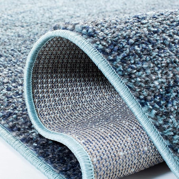 SAFAVIEH Adirondack Collection Accent Rug - 4' x 6', Purple & Grey, Modern Ombre Design, Non-Shedding & Easy Care, Ideal for High Traffic Areas in Entryway, Living Room, Bedroom (ADR142V)