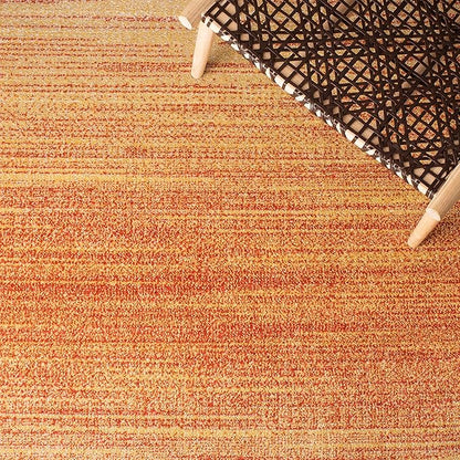SAFAVIEH Adirondack Collection X-Large Area Rug - 11' x 15', Orange & Red, Modern Ombre Design, Non-Shedding & Easy Care, Ideal for High Traffic Areas in Living Room, Bedroom (ADR142P)