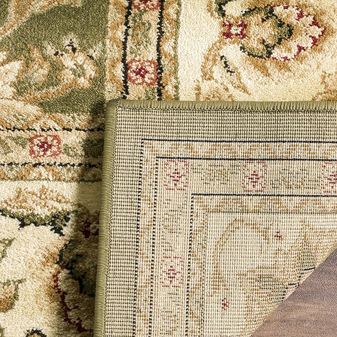SAFAVIEH Lyndhurst Collection Runner Rug - 2'3" x 6', Sage & Ivory, Traditional Oriental Design, Non-Shedding & Easy Care, Ideal for High Traffic Areas in Living Room, Bedroom (LNH212C)