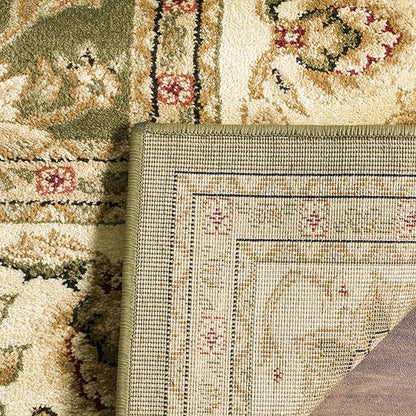 SAFAVIEH Lyndhurst Collection Runner Rug - 2'3" x 6', Sage & Ivory, Traditional Oriental Design, Non-Shedding & Easy Care, Ideal for High Traffic Areas in Living Room, Bedroom (LNH212C)