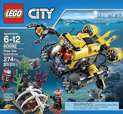 LEGO City Deep Sea Explorers 60092 Submarine Building Kit