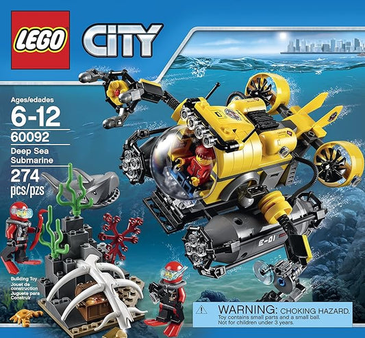 LEGO City Deep Sea Explorers 60092 Submarine Building Kit