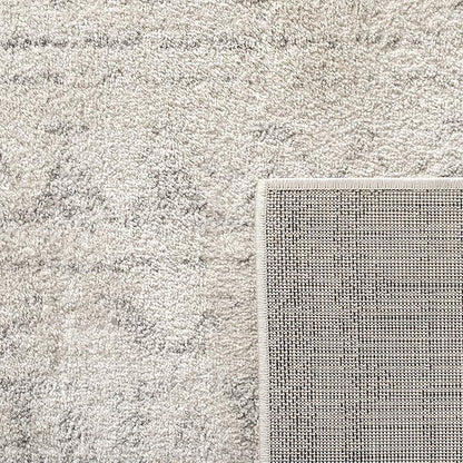 SAFAVIEH Adirondack Collection Accent Rug - 3' x 5', Ivory & Silver, Moroccan Boho Distressed Design, Non-Shedding & Easy Care, Ideal for High Traffic Areas in Entryway, Living Room, Bedroom (ADR119A)