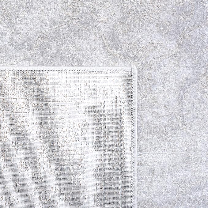 SAFAVIEH Carnegie Collection Runner Rug - 2'3" x 8', Light Grey & Grey, Vintage Distressed Design, Non-Shedding & Easy Care, Ideal for High Traffic Areas in Living Room, Bedroom (CNG691G)