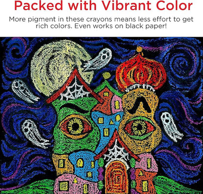 Faber-Castell Beeswax Crayons School Pack, 240 Jumbo Crayons - Art Tools for Education and Classroom,Black