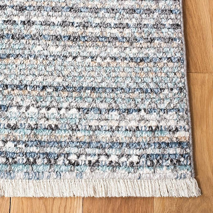 SAFAVIEH Sedona Collection Runner Rug - 2' x 8', Dark Grey & Ivory, Moroccan Boho Tribal Design, Non-Shedding & Easy Care, Ideal for High Traffic Areas in Living Room, Bedroom (SED819F)