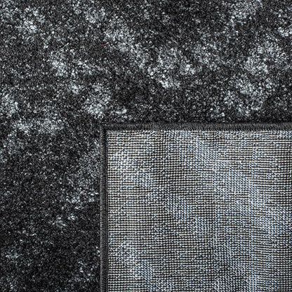 SAFAVIEH Adirondack Collection Runner Rug - 2'6" x 10', Dark Grey & Grey, Modern Diamond Distressed Design, Non-Shedding & Easy Care, Ideal for High Traffic Areas in Living Room, Bedroom (ADR131F)