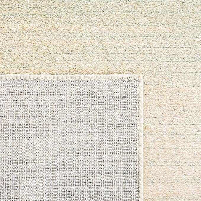 SAFAVIEH Adirondack Collection Runner Rug - 2'6" x 10', Green & Ivory, Modern Ombre Design, Non-Shedding & Easy Care, Ideal for High Traffic Areas in Living Room, Bedroom (ADR142Y)
