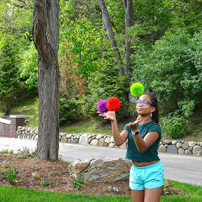 Koosh Mondo Ball, Assorted Colors - Kids Outdoor Toys, Beach Toys, Kids Games, Outdoor Games for Adults and Family, Outdoor Games for Kids, Kids Toys, Fidget Toys for Kids, Ages 3+