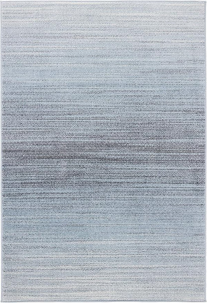 SAFAVIEH Adirondack Collection Accent Rug - 4' x 6', Grey & Light Grey, Modern Ombre Design, Non-Shedding & Easy Care, Ideal for High Traffic Areas in Entryway, Living Room, Bedroom (ADR142G)