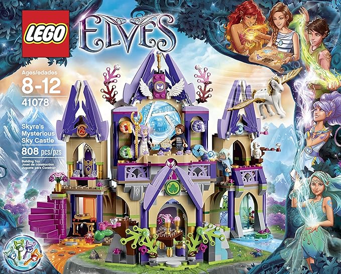 LEGO Elves 41078 Skyra's Mysterious Sky Castle Building Kit