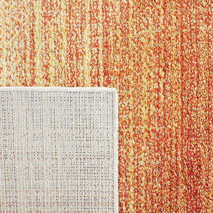 SAFAVIEH Adirondack Collection Runner Rug - 2'6" x 8', Orange & Red, Modern Ombre Design, Non-Shedding & Easy Care, Ideal for High Traffic Areas in Living Room, Bedroom (ADR142P)